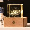 Novo Produto Transfronteiriço Presente de Cristal Personalizado Luz Noturna Lâmpada de Cabeceira Decoração de Mesa Presente de Feriado para Mamãe e Professor