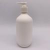 Frasco de Shampoo de 500ml, Frasco de Gel de Banho, Frasco Redondo, Frasco Refil de Plástico para Higienizador de Mãos Tipo Push