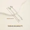 Corrente de extensão universal em prata 925, fecho de anel único/duplo que não desbota, fecho para joias DIY, fecho de ponta para pulseira, acessórios de fecho de mola