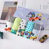 Novedad Coreana Calzoncillos Infantiles en Caja Algodón Puro Pantalones Tipo Panal para Niños Pantalones Cortos de Dibujos Animados para Niños Grandes Tienda de Fábrica