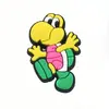 Super Mary Mario Mario Zapatos con Agujeros Accesorios Zapatos Zapatos con Agujeros de Flor Hebilla de Zapato Hebilla Decorativa Croc Accesorios Decorativos