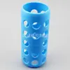 Capa de Silicone para Copo com Escala, 5.5/6cm, Antiderrapante, Capa Protetora Isolada para Garrafa de Vidro
