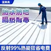 Tinta de resfriamento e isolamento para telhado, tinta isolante de aço colorido cimento, tinta protetora solar para telhado, tinta impermeabilizante refletora de calor para chapa de ferro