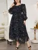 Coleção especial de liquidação: vestidos e robes longos plus size, de corte solto, que emagrecem e são elegantes