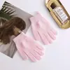 Guantes de baño exfoliantes de doble cara para uso doméstico, adecuados tanto para hombres como para mujeres, fuerte eliminación de suciedad, exfoliación de espalda sin dolor, guantes de baño