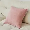 Funda de Almohada Moderna Sencilla Sala de Estar Cojín de Sofá Sin Relleno Cubierta para Cintura y Espalda Almohada de Mesita de Noche Protección Lumbar Almohada de Alta Calidad