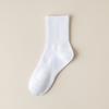 Calcetines para hombre y mujer en primavera, verano y otoño, calcetines de algodón blanco y negro, desodorantes antibacterianos, deportivos, absorbentes del sudor, calcetines casuales para jóvenes.