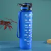 Taza de Espacio Degradado Amazon Gran Capacidad con Tapa de Rebote Portátil Popote Portátil para Exteriores Fitness Deportes Tetera