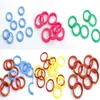 Anel de Vedação Personalizado de Borracha de Silicone Anel de Vedação à Prova d'Água 3C Peça de Vedação Retardante de Chama Anel de Vedação com Adesivo O-Ring Processamento de Borracha de Silicone