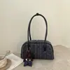 Coleção nova de 2026: uma bolsa de mão fresca, doce e sofisticada com cores contrastantes, uma bolsa de ombro estilo Boston e uma bolsa tote feminina