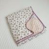 Manta de Gasa de Algodón Han Feng para Recién Nacidos Manta para Abrazar Manta para Siesta en Guardería Lavable a Máquina Manta Amity Transfronteriza