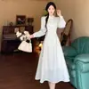 Talla Grande Nuevo Estilo Chino Qipao Mejorado 2026 Otoño Nuevo Estilo Vestido de Estilo Nacional para Mujeres Adelgazante Elegante Vestido Largo Moda para Mujeres