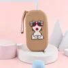 Óculos de Sol Retrô Menina Bolsa de Celular de Silicone Bolsa Portátil à Prova d'Água para Guardar Óculos Bolsa de Mão de Moda Feminina de Alta Qualidade