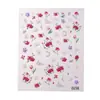 Pegatinas de arte para uñas de flores silvestres de primavera, flores pequeñas, relieve 5D, correa de teléfono simple, pegatinas para uñas de cámara, flores pequeñas, rosas
