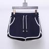 Shorts Esportivo Feminino Verão 2026 Novo Estilo Solto Casual Tamanho Grande Estudante Corrida Cintura Elástica Perna Larga Hot Pants para Uso ao Ar Livre