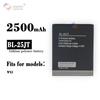 Adequado para Bateria de Celular Tecno Transsion Wx3 Nova Marca Longa Duração Bl-25Jt 2500Mah Atacado de Fábrica Exportação