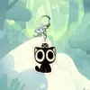 Chaveiro Periférico de Filme e Anime Acrílico Fosco Dupla Face Pingente para Mochila Escolar de Estudante Gatinho Fofo Luo Xiaohei