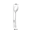 Vajilla de Acero Inoxidable 1010 Cuchillo para Bistec Occidental, Tenedor, Cuchara, Cuchara para Café y Postre, Cuchara para Servir, Tenedor, Cuchara para Helado, Estilo Occidental