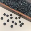 Punto Hecho a Mano Rosa Pequeña de 1 cm con Hojas, Accesorios para el Cabello de Camelia Pequeña, Decoración para Ropa, Flores Pequeñas, Decoración Mini para Uñas