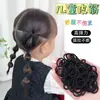 Elástico de Cabelo Feminino Treasure Black Básico Tendão de Borracha Alta Elasticidade Anel de Polegar Corda de Cabelo Corda Simples de Linha para Saia Cabeça