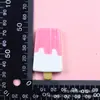Helado Grande de Dos Colores Helado Juego de Comida Accesorios de Resina Pegamento de Crema Estuche de Teléfono Diy Llavero de Refrigerador Lote