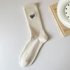 Otoño e invierno nuevos calcetines medias de tubo medio para hombre primavera y otoño calcetines desodorantes absorbentes de sudor para hombre bordado deportes niños tubo largo