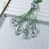 Pendente Natural de Jade Verde Tianshan de Xinjiang em Forma de Cabaça Pingente de Jade Verde-Esmeralda com Fivela de Paz Fonte de Abastecimento para Transmissão ao Vivo