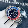 Reloj GMT Círculo Coke para Hombre Reloj Mecánico Totalmente Automático Reloj Mecánico Greenwich Círculo Sprite Reloj Danny Road