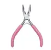 Alicate de Bico Fino Rosa Multifuncional Feito à Mão para DIY Alicate de Joalheria Conjunto de Alicates de Joalheria Mini Ferramenta de Enrolar e Contas para Joias