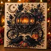 5D Amazon Novo Produto Halloween Pintura com Pérolas Kit DIY Noite Mágica de Halloween Pintura Diamantada Feita à Mão Decoração de Casa