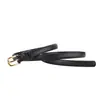 Nuevo cinturón delgado de hebilla de pasador para mujer al por mayor, pretina decorativa minimalista de moda, cinturón pequeño de cuero versátil para ceñir la cintura, vintage en stock
