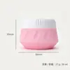 Caja Dispensadora de Silicona Conveniente para Viajes para Cosméticos, Cremas Líquidas, Caja de Almacenamiento Multifuncional a Prueba de Fugas, Frasco Dispensador de Productos para el Cuidado de la Piel
