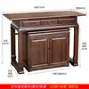 Nueva Mesa de Entrada Estilo Chino Mesa de Ofrenda Bodhisattva Mesa de Adoración Buda Mesa de Adoración Madera Maciza Gabinete Mesa Divina para Caja de Incienso Santuario Sencillo Cerca