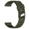 Nuevo Modelo del Fabricante Adecuado para Huawei, Samsung, Garmin, Gaochi, Suunto, Huami Correa de Reloj de Silicona con Hebilla Bicolor y Agujero Inclinado de 22 mm