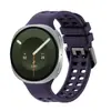 Aplicável para Samsung Galaxy Watch 9 Samsung Galaxy Watch 8/8 Classic Pulseira de Relógio de Silicone com Furos em Duas Fileiras