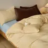 Conjunto de Roupa de Cama de Lã de Leite Espessa e Quente para Outono e Inverno, Conjunto de Quatro Peças, Novo Estilo 2026, Lençol de Cama de Inverno para Dormitório, Capa de Edredom, Roupa de Cama