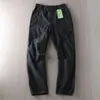 Pantalones Softshell para Hombre, Cortavientos e Impermeables, Pantalones Casuales de Pierna Recta con Forro Polar para Exteriores de Invierno, Pantalones de Trabajo Engrosados