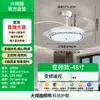 Lámpara Ventilador Invisible de Restaurante de Lujo Espectro Completo Protección Ocular Lámpara Ventilador de Techo 2026 Modelo Nuevo Lámpara Ventilador Integrada para el Hogar L696