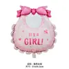 Nuevos Baberos para Bebé para Niños y Niñas, Globos de Decoración para Fiesta de Cumpleaños de Bebé con Carrusel