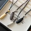Minimalismo~Colar com Pingente de Gota d'Água para Mulheres 2025 Novo Estilo Corrente Longa de Suéter de Alta Qualidade Acessório Decorativo de Nicho