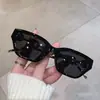 Óculos de Sol Cat-Eye Grandes com Corrente, Novo Estilo Europeu e Americano, para Mulheres, Emagrecedores, Modernos, de Alta Qualidade, Proteção Solar, Óculos de Sol Tendência