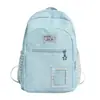 Mochila de lunares estilo coreano para estudiantes mujeres, alto valor estético, gran capacidad, diseño único para estudiantes de secundaria