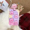 Juego de tarjetas deslizantes para estudiantes Loopy Ruby Little Beaver, tarjeta de comida, tarjeta de autobús, conjunto de protección de documentos de identidad, tarjeta de acceso para mujeres