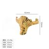 Jingmao - Pie antiguo decorativo con esquina inferior para pies bestiales, caja de embalaje, protección de cuatro lados, pie de aleación, caja de madera