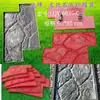 Moldes para Piso Estampado de Cemento Bloque de Piedra Imitación Impresión de Bloques Piedra Cultural Muro Cultural Carretera de Concreto Moldes de Relieve Fabricante