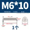 Tornillos de Cabeza Plana Delgada niquelados, de Forma Delgada, de Borde Delgado, Cabeza Plana Grande, Cabeza Plana Negra, Tornillos Phillips, Cabeza Plana M2M3M4M5M6