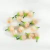 Brotos de rosa artificiais de 2 cm, saquinhos de chá pequenos de tecido de seda, lapelas de casamento, flores de pulso, grampos de cabelo estilo antigo, materiais versáteis de cores mistas