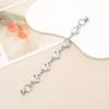 Yilian novo diy Frosted Pearl arco pulseira parafuso fivela da moda caso de telefone das mulheres resistente a quedas pendurado cadeia Cadeia de pérolas