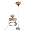 Lámpara de pie para sala de estar, lámpara alta tipo hongo para dormitorio, lámpara vintage Bauhaus tipo tarta de huevo, lámpara de mesa de vidrio retro ins, famosa en internet