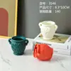 Mesa de Comedor al por Mayor Arreglo de Flores Secas y Frescas Decoración del Hogar Adornos Jarrón Simple de Cerámica de Imitación Fabricante de Jarrones de Plástico
